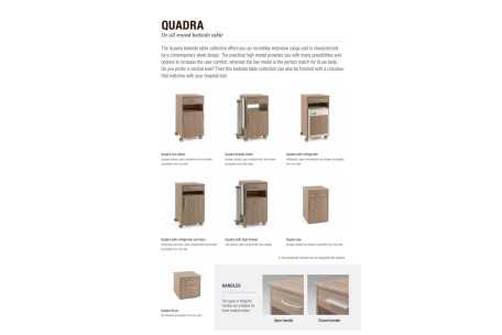 Mesa de noche Quadra | Armisen Care