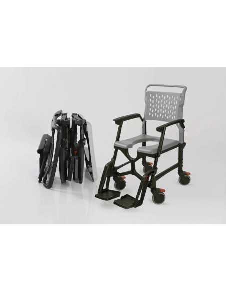 Silla de baño con ruedas plegable | Armisen Care