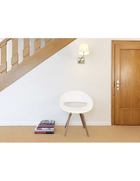 Silla Volpino asiento tapizado varios colores | Armisen Care