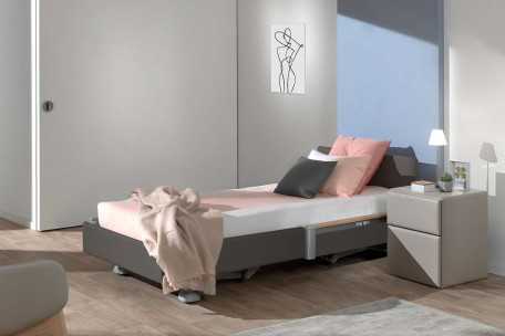 Cama Lago articulada con carro elevador | Armisen Care