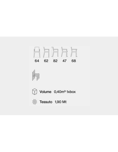 Silla Aurora con diseño elegante | Armisen Care