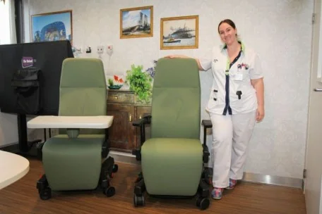 Sillón ZenSo E-lift con ayuda | Armisen Care