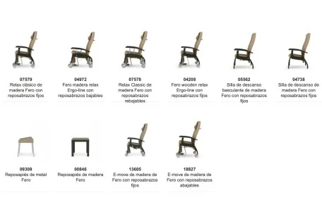 Silla FERO E-MOVE relax con ruedas | Armisen Care