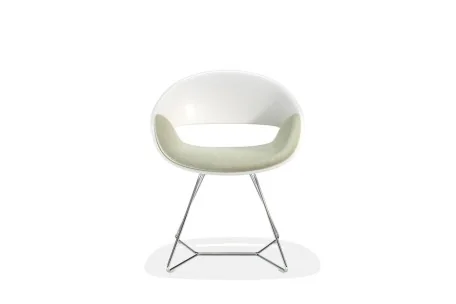 Silla Volpino asiento tapizado varios colores | Armisen Care