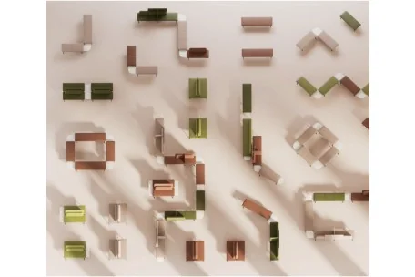 Sofá Genaya moderno y funcional | Armisen Care