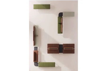 Sofá Genaya moderno y funcional | Armisen Care