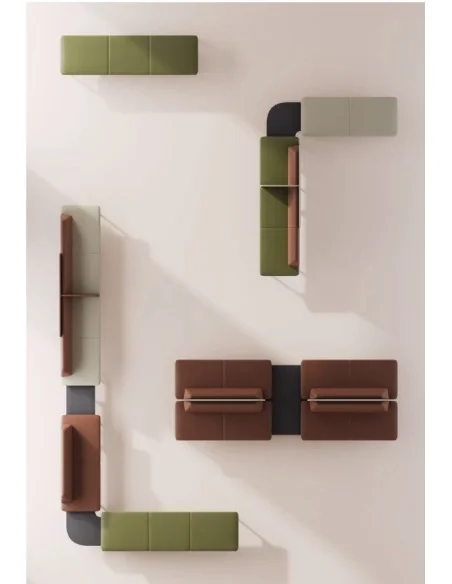 Sofá Genaya moderno y funcional | Armisen Care