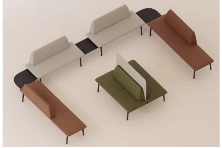 Sofá Genaya moderno y funcional | Armisen Care