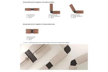 Sofá Genaya moderno y funcional | Armisen Care