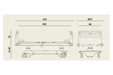 Cama hospitalaria NORA | Armisen Care