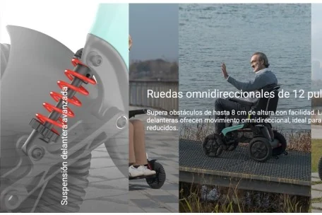 Silla de Ruedas Eléc. Robooter E60 Pro-A | Armisen Care