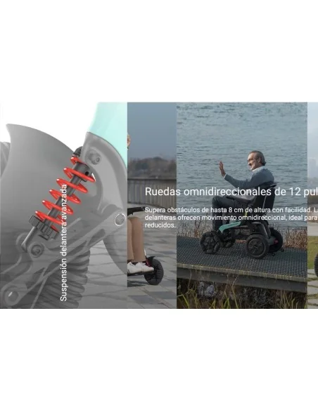 Silla de Ruedas Eléc. Robooter E60 Pro-A | Armisen Care