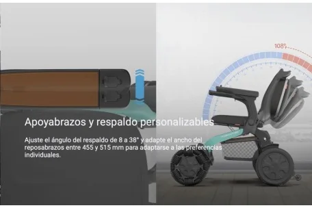 Silla de Ruedas Eléc. Robooter E60 Pro-A | Armisen Care