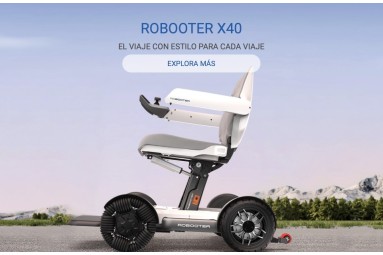 Silla de ruedas eléctrica plegable ROBOOTER X40