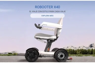 Silla de ruedas eléctrica plegable ROBOOTER X40