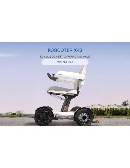 Silla de ruedas eléctrica plegable ROBOOTER X40