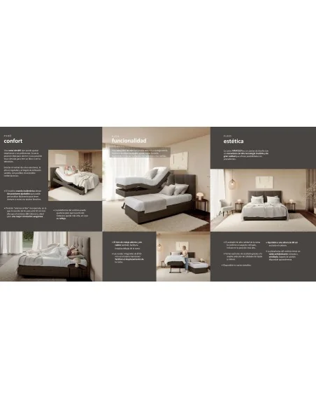 Cama de Matrimonio doble con elevación | Armisen Care