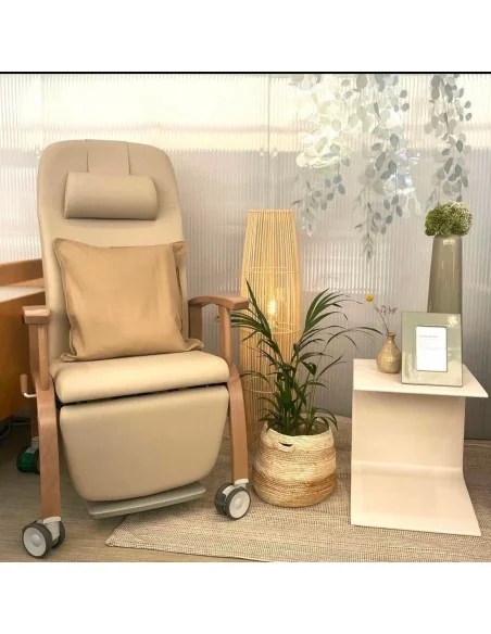 Silla FERO eléctrico Gravedad Cero con reposabrazos de madera- 18827