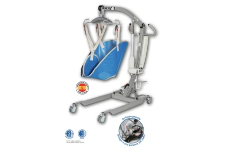 Grúa HOP transferencia desde el suelo | Armisen Care