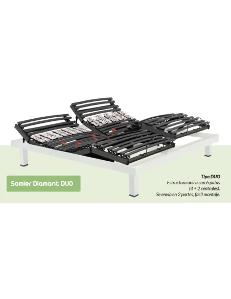 Cama Diamant eléctrica con mando Bluetooth | Armisen Care