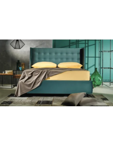 Cama Athena base tapizada sin almacenaje | Armisen Care