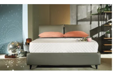 Cama Iride con arcón y tapizado italiano |Armisen Care