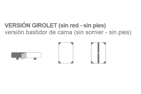 Cama Aurora con arcón tapizada moderna | Armisen Care