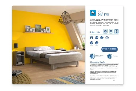 Cama elevable ancho 140cm | Armisen Care