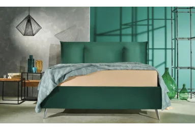 Cama Venus con arcón y tapizado italiano | Armisen Care