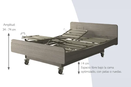 Cama Matrimonio Doble Articulada Elevable