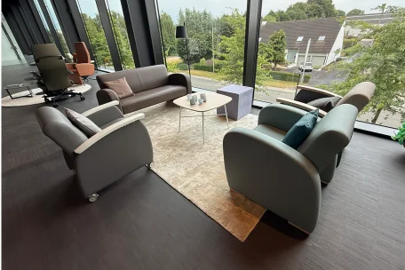 Mesa de noche Quadra con Frigorífico oculto | Armisen Care