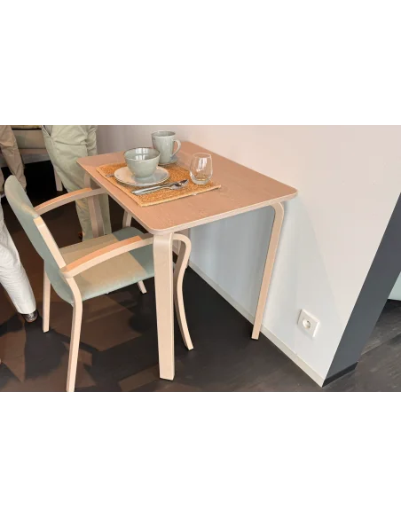 Mesa de noche Quadra con Frigorífico oculto | Armisen Care