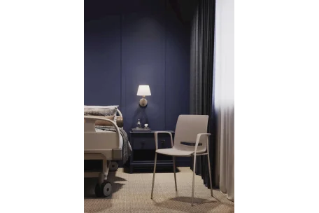 Silla apilable V-care varios colores | Armisen Care