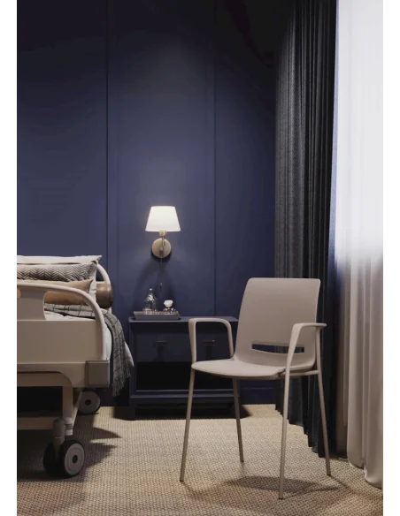 Silla apilable V-care varios colores | Armisen Care