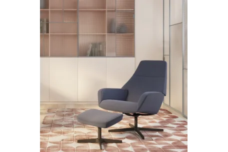 Sillón Barrique: diseño elegante con reposapiés y reclinación | Armisen Care