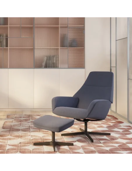 Sillón Barrique: diseño elegante con reposapiés y reclinación | Armisen Care