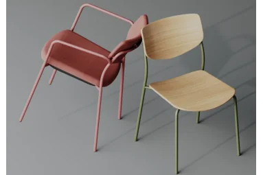 Silla Smile: diseño icónico para espacios colectivos| Armisen Care