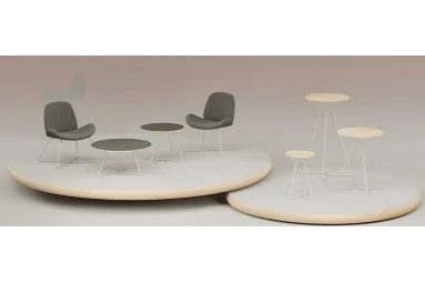 Tilkka: mesa con base X-sled y acabados personalizables | Armisen Care 2