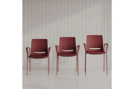 Silla apilable V-care varios colores | Armisen Care