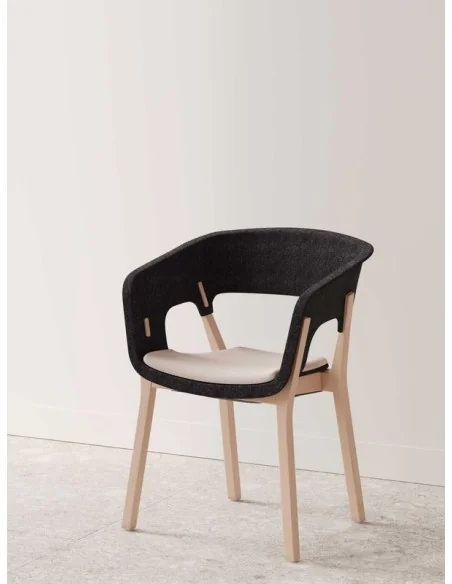 Silla NJORD Apilable | Armisen Care