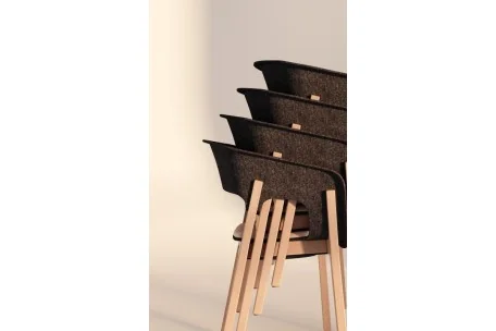 Silla NJORD Apilable | Armisen Care