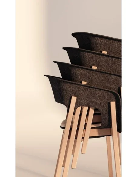 Silla NJORD Apilable | Armisen Care