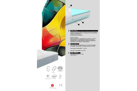 Colchón Agena: Memory Foam y núcleo Technocell® | Armisen Care