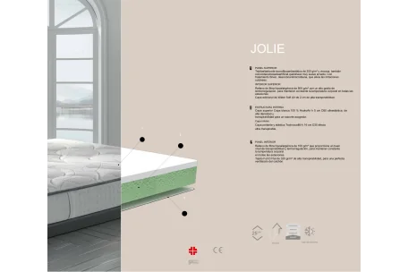 Colchón Jolie: HydroAir y núcleo Technocell® ventilado | Armisen Care