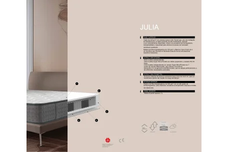 Colchón Julia – doble cara invierno/verano | Armisencare