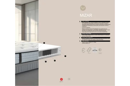 Colchón Gemma: Hipoalergénico y Soporte Inteligente | Armisen Care