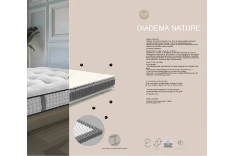 Colchón Diadema Nature – Natural y Lujo | Armisencare