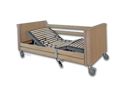 Cama articulada Delta 4 planos con motor hospitalario| Armisen Care