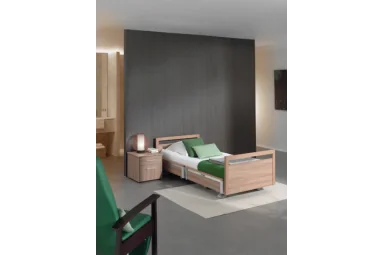 LAGO CARE MADERA CON BARANDILLA PARTIDA