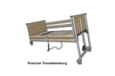 Cama SENA Eléctrica con barandillas y elevación| Armisen Care 2